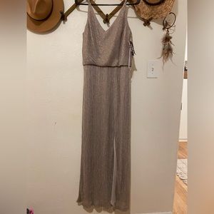 Tan Formal Dress